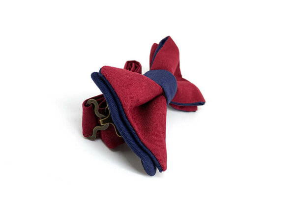 Bleu Bordeaux réversible – Image 2